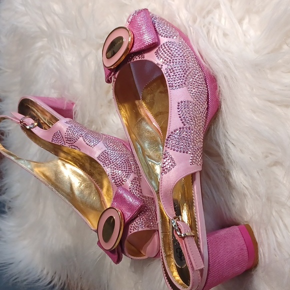 Bruno Giordano open toe heels - Picture 1 of 16